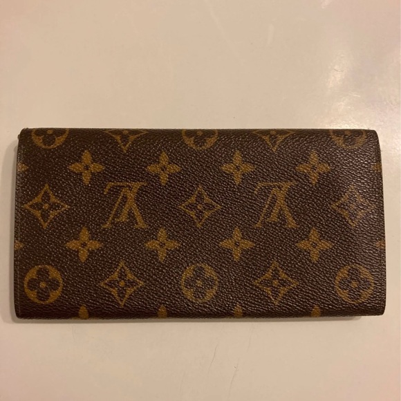 Louis Vuitton Monogram Portefeiulle Sarah Long Bifold Wallet - Picture 6 of 13